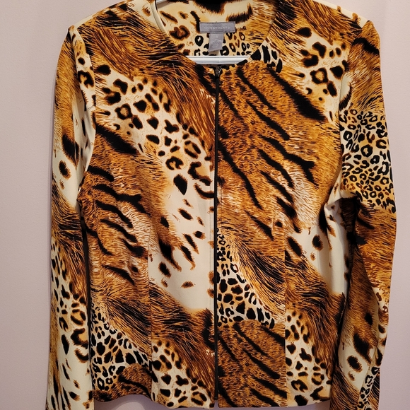 Investments animal print jacket - Picture 2 of 7